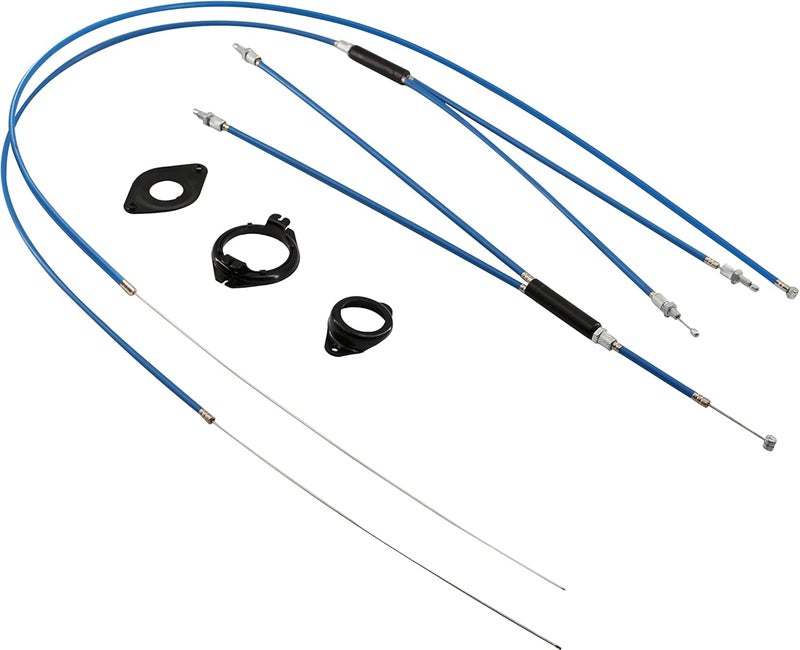 WEERAS Brake Cable and Housing, BMX Bike Bicycle Gyro Brake Cables Front and Rear (Upper and Lower) Spinner Rotor - Image 1